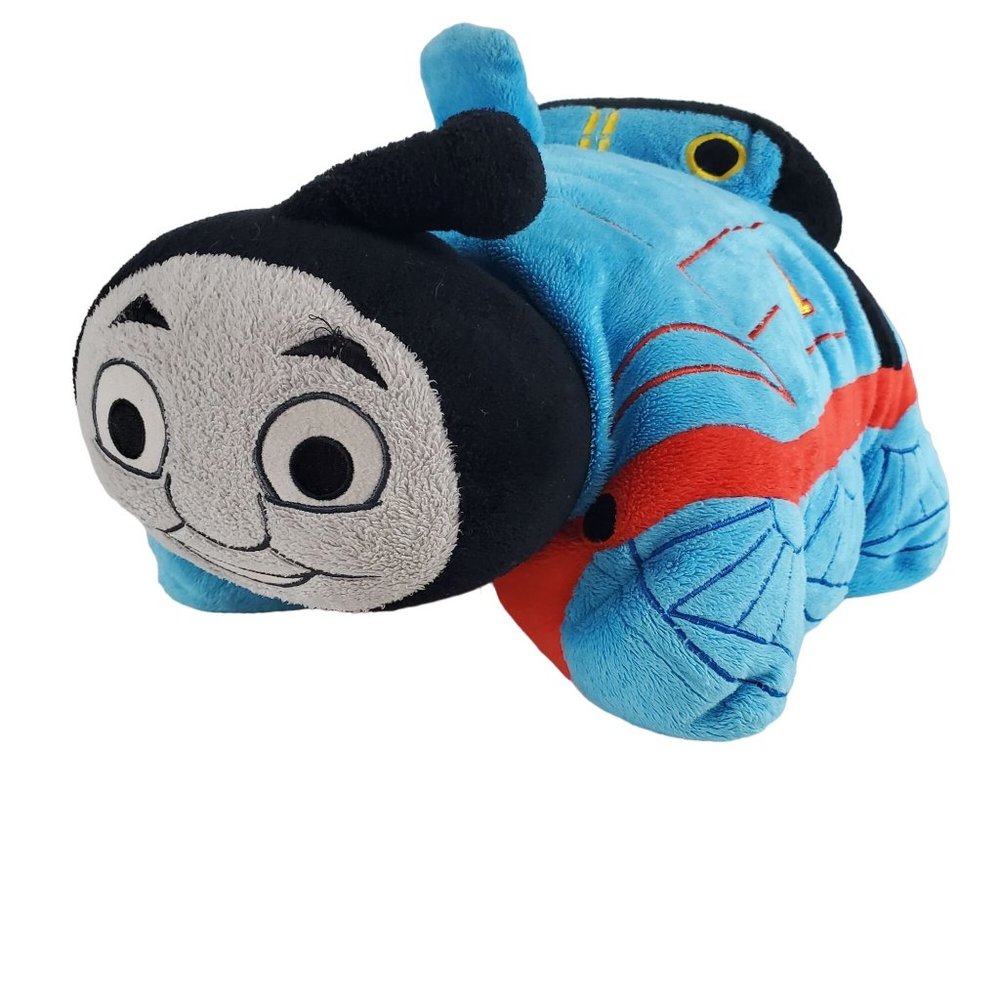 Thomas the Train Pillow Pets Large 17" full size Blue #1 tank engine 2011 No Tag